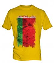 Belarus Grunge Flag Mens T-Shirt