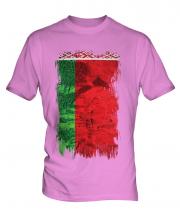 Belarus Grunge Flag Mens T-Shirt