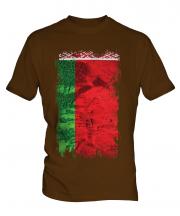 Belarus Grunge Flag Mens T-Shirt