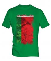 Belarus Grunge Flag Mens T-Shirt