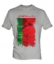 Belarus Grunge Flag Mens T-Shirt