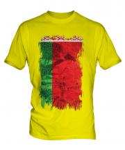 Belarus Grunge Flag Mens T-Shirt