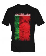 Belarus Grunge Flag Mens T-Shirt