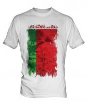Belarus Grunge Flag Mens T-Shirt