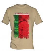 Belarus Grunge Flag Mens T-Shirt