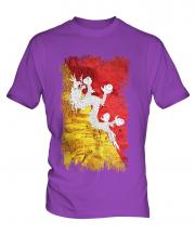 Bhutan Grunge Flag Mens T-Shirt