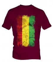 Bolivia Grunge Flag Mens T-Shirt