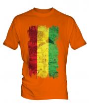 Bolivia Grunge Flag Mens T-Shirt