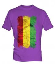Bolivia Grunge Flag Mens T-Shirt