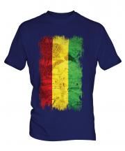 Bolivia Grunge Flag Mens T-Shirt