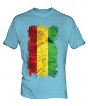 Bolivia Grunge Flag Mens T-Shirt