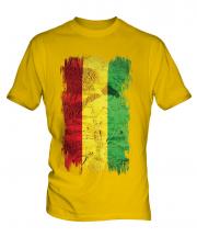 Bolivia Grunge Flag Mens T-Shirt