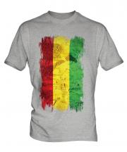 Bolivia Grunge Flag Mens T-Shirt