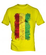 Bolivia Grunge Flag Mens T-Shirt