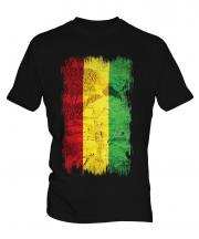 Bolivia Grunge Flag Mens T-Shirt