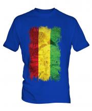 Bolivia Grunge Flag Mens T-Shirt
