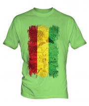 Bolivia Grunge Flag Mens T-Shirt