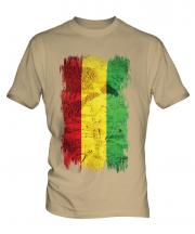 Bolivia Grunge Flag Mens T-Shirt