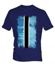 Botswana Grunge Flag Mens T-Shirt