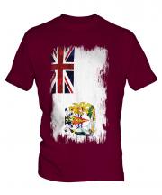 British Antartic Territory Grunge Flag Mens T-Shirt