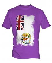 British Antartic Territory Grunge Flag Mens T-Shirt