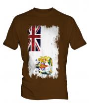 British Antartic Territory Grunge Flag Mens T-Shirt