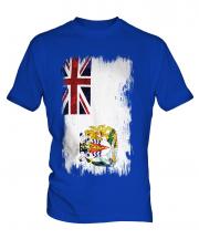 British Antartic Territory Grunge Flag Mens T-Shirt