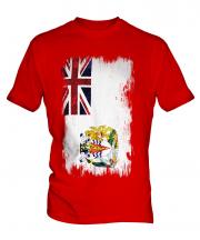 British Antartic Territory Grunge Flag Mens T-Shirt
