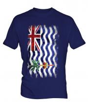 British Indian Ocean Territory Grunge Flag Mens T-Shirt