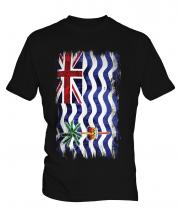 British Indian Ocean Territory Grunge Flag Mens T-Shirt