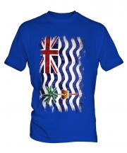 British Indian Ocean Territory Grunge Flag Mens T-Shirt