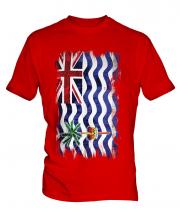 British Indian Ocean Territory Grunge Flag Mens T-Shirt