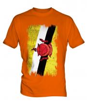 Brunei Grunge Flag Mens T-Shirt