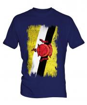 Brunei Grunge Flag Mens T-Shirt