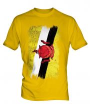 Brunei Grunge Flag Mens T-Shirt
