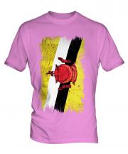 Brunei Grunge Flag Mens T-Shirt