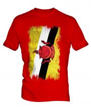Brunei Grunge Flag Mens T-Shirt