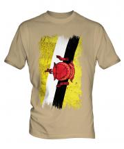 Brunei Grunge Flag Mens T-Shirt