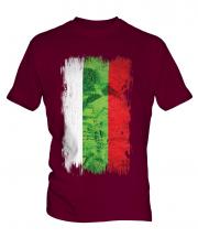 Bulgaria Grunge Flag Mens T-Shirt