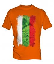 Bulgaria Grunge Flag Mens T-Shirt