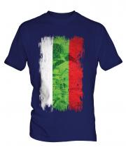 Bulgaria Grunge Flag Mens T-Shirt