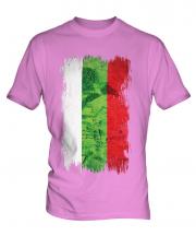 Bulgaria Grunge Flag Mens T-Shirt