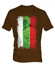Bulgaria Grunge Flag Mens T-Shirt