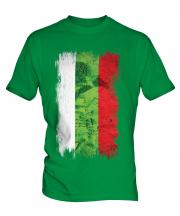 Bulgaria Grunge Flag Mens T-Shirt