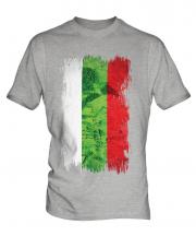 Bulgaria Grunge Flag Mens T-Shirt