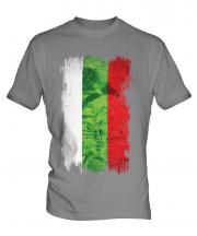 Bulgaria Grunge Flag Mens T-Shirt