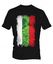 Bulgaria Grunge Flag Mens T-Shirt