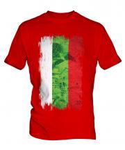 Bulgaria Grunge Flag Mens T-Shirt
