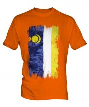 Buryatia Grunge Flag Mens T-Shirt
