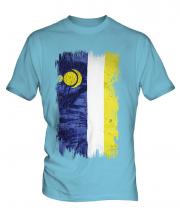 Buryatia Grunge Flag Mens T-Shirt